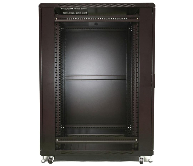 Extralink Szafa rack 27U 600x800mm czarna stojąca EX.11366 - 489496 - zdjęcie 4